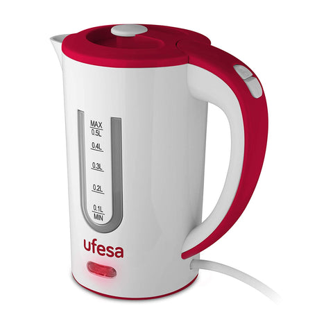 Plastic Travel Kettle 0,5l 800w