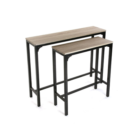 Set of 2 Entryway Console Tables