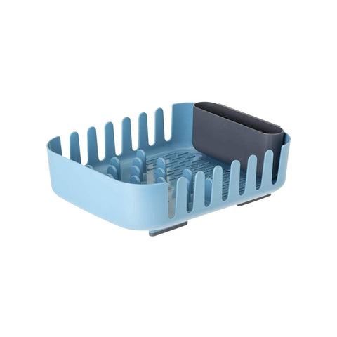 Rengo Blue Plastic Kitchen Cutlery Drainer