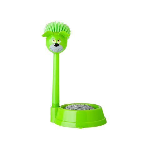 Dog Bowl, Brush and Sponge Set