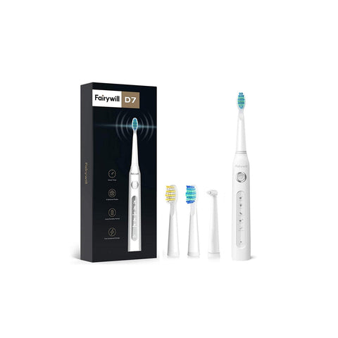 Rechargeable USB toothbrush with 4 heads
