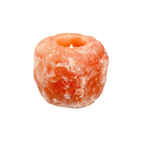 Relaxing and Purifying Pink Salt Candle Holder for Home 400-700 Gr
