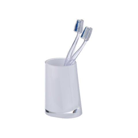 Paradise White Toothbrush Holder