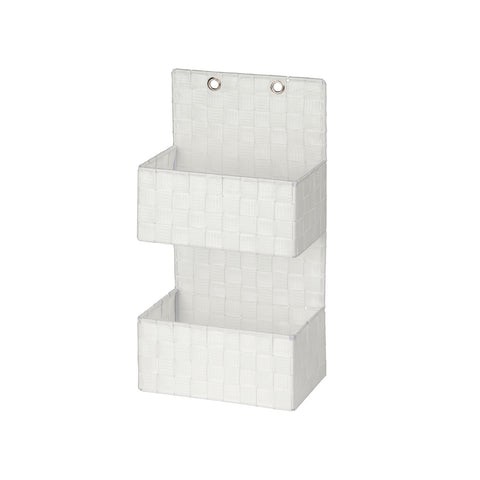 2-compartment hanging basket 25x15x48cm