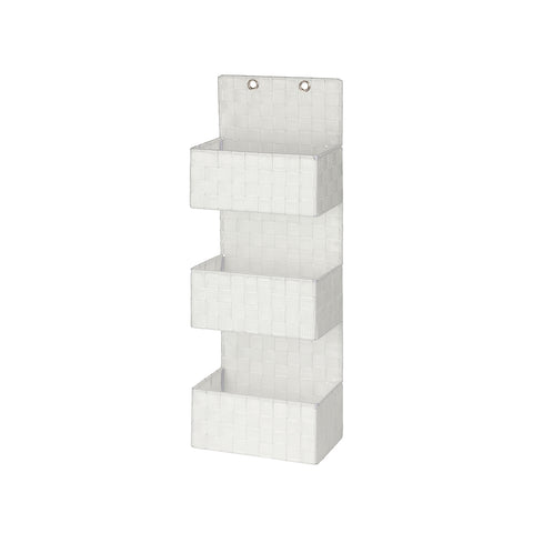 3-compartment hanging basket 25x15x48cm