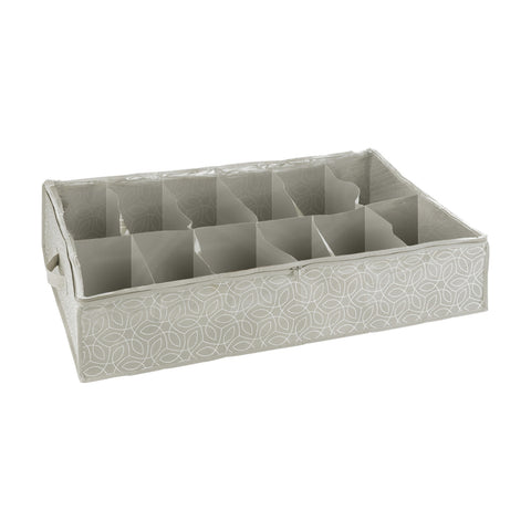 Under-Bed Shoe Storage Bag with 12 Compartments
