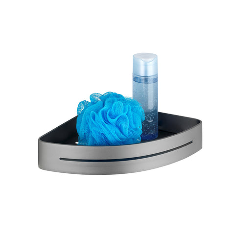 Montella Anthracite Corner Shelf