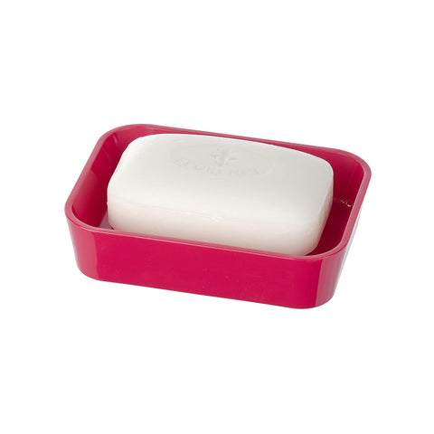 Candy Red Polystyrene Soap Dish