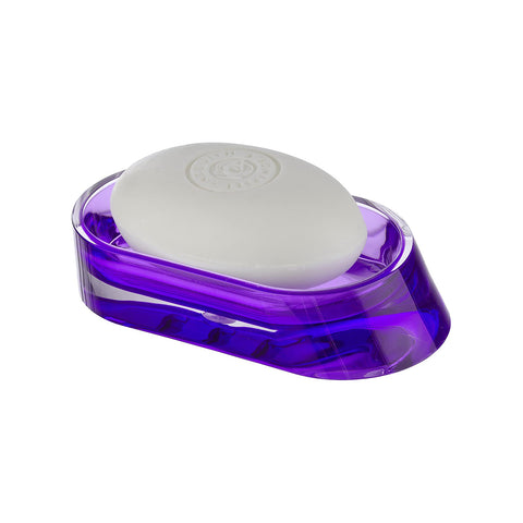 Paradise Purple Acrylic Soap Dish