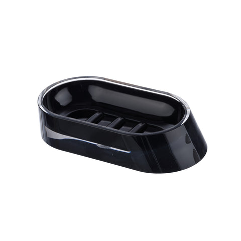 Paradise black bathroom soap dish