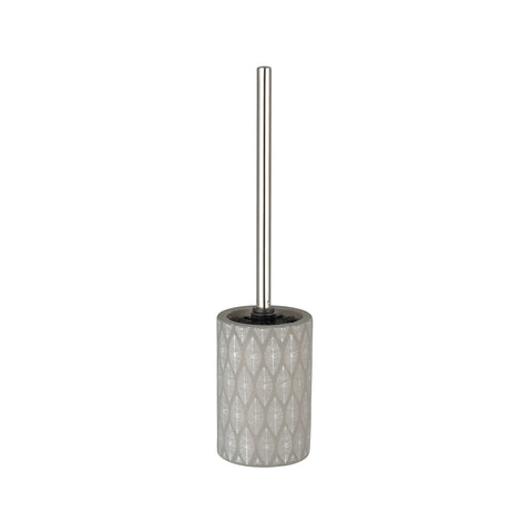 Tupian Ceramic Toilet Brush Holder Gray
