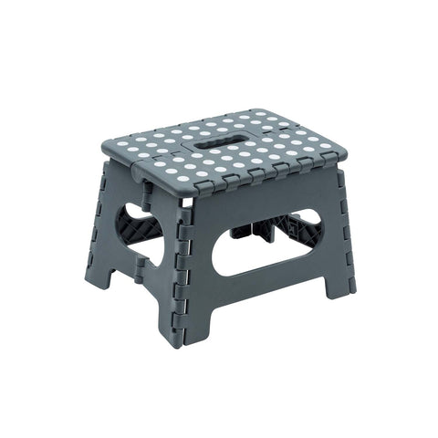Gray Non-Slip Folding Step Stool