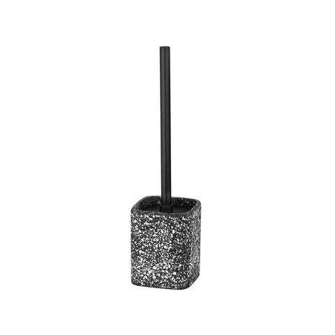 Black Terrazzo Bathroom Set with Toothbrush Holder