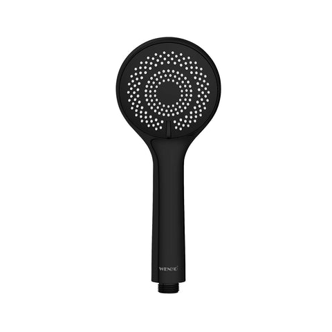 Watersaving Matte Black Showerhead D. 95cm