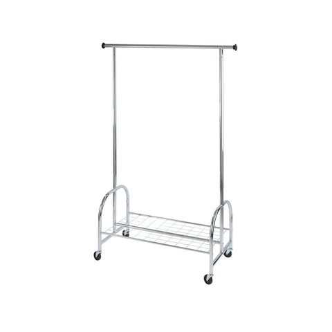 Portable Clothes Rack With Wheels