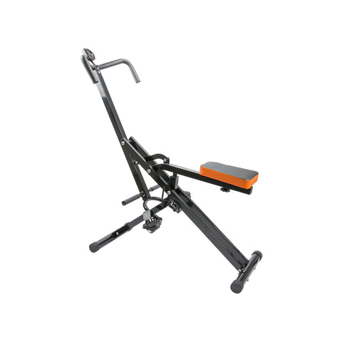 Exercise machine with display
