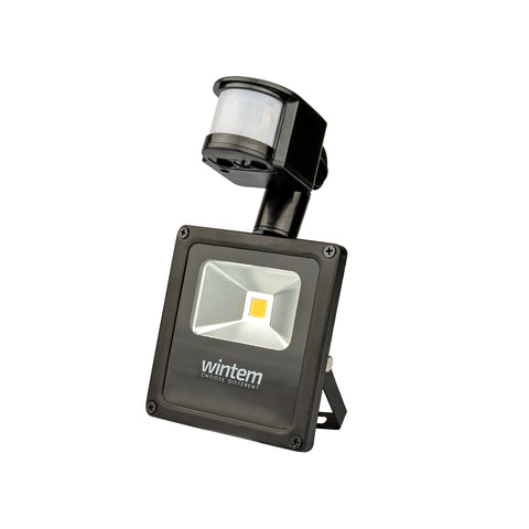 10W 6000K LED Floodlight with Sensor