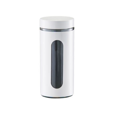 White Metal Jar 1200ml