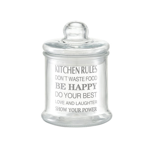 Kitchen Rules Glass Jar 920ml