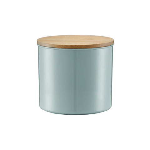 Green Bamboo Food Storage Jar D. 12,5x12cm