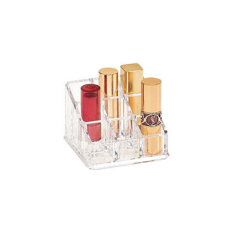 Plastic Cosmetic Organizer with 9 Compartments