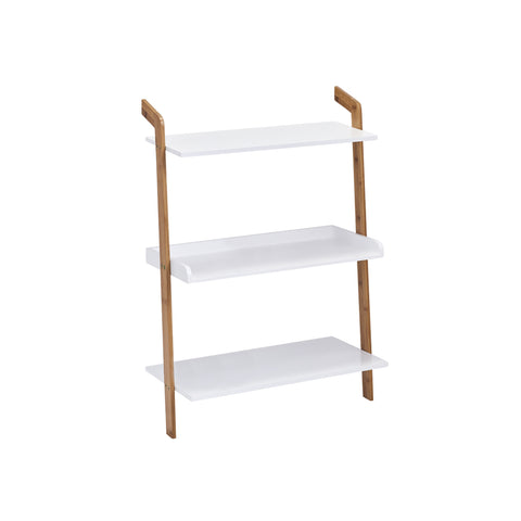 White Bamboo/MDF Organizer, 3 Shelves