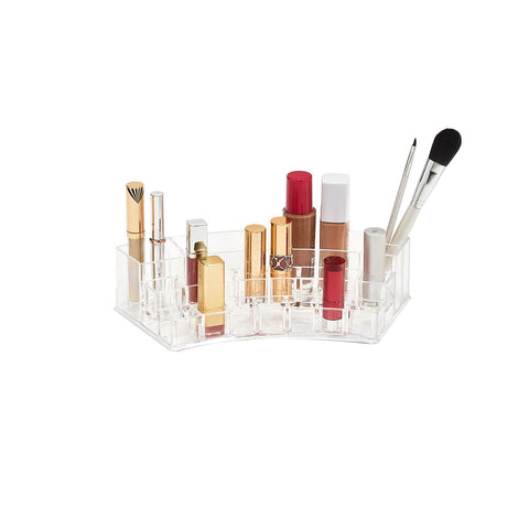 Cosmetic Organizer with 18 Compartments