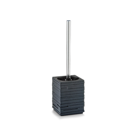 Schiefer polyresin toilet brush holder