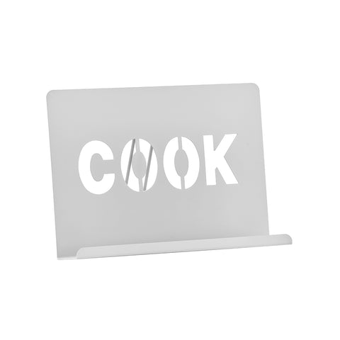 White Cookbook Holder