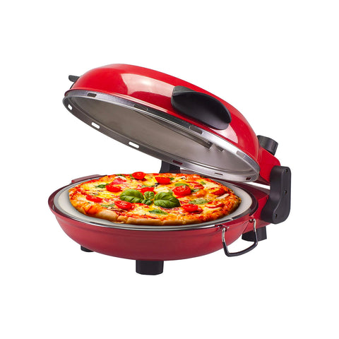 Electric Pizza Oven With Thermostat And Timer 1200w