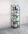 immagine-2-feridras-scaffale-portaoggetti-per-bagno-a-4-piani-in-metallo-nero-335x116x275cm-ean-8056471564567