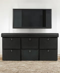 immagine-4-atmosphera-createur-dinterieur-doppio-pouf-contenitore-con-6-cassetti-nero-ean-3560238337059