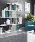 immagine-4-habitdesign-libreria-a-parete-in-legno-145x29x145cm-ean-8423490265438