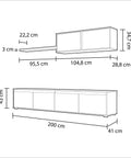 immagine-4-habitdesign-parete-a-giorno-bianco-43x41x200cm-ean-8423490265414